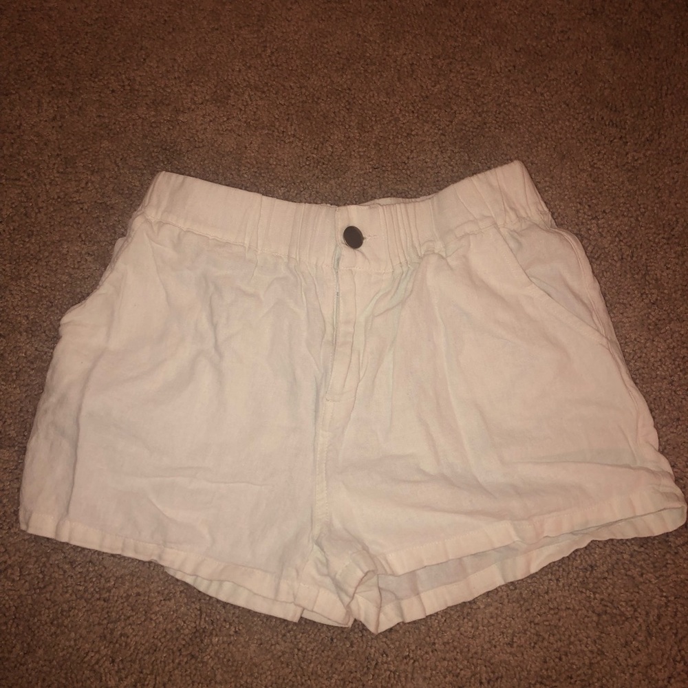Linen shorts